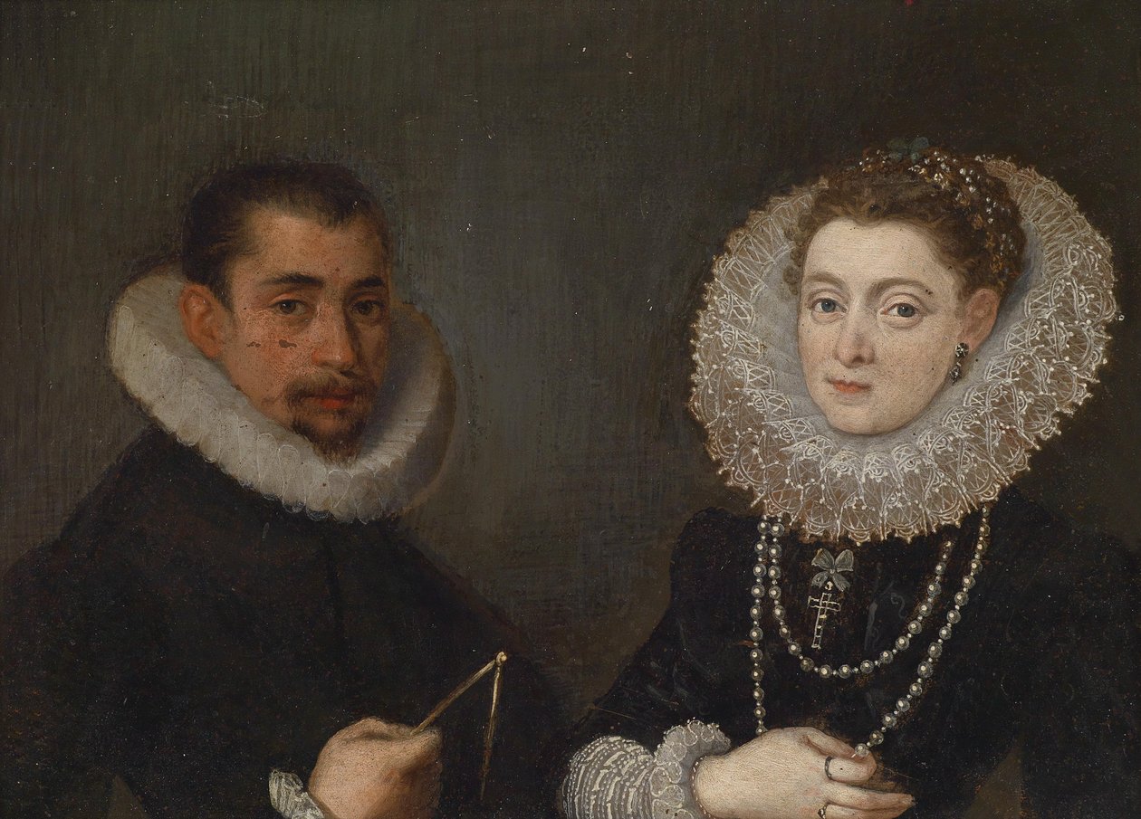 Double Portrait (Mantua School, 16th Century) by Unbekannt Unbekannt