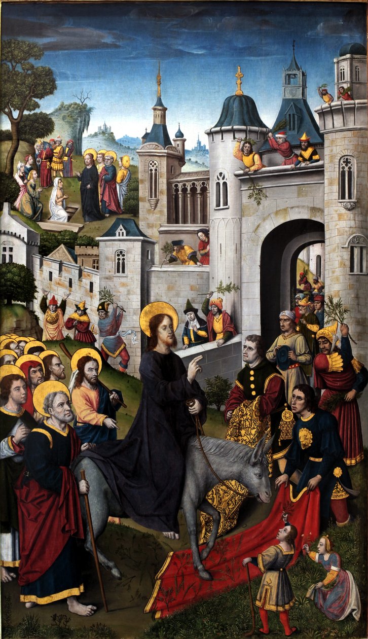 Entrance in Jerusalem by Unbekannt Unbekannt