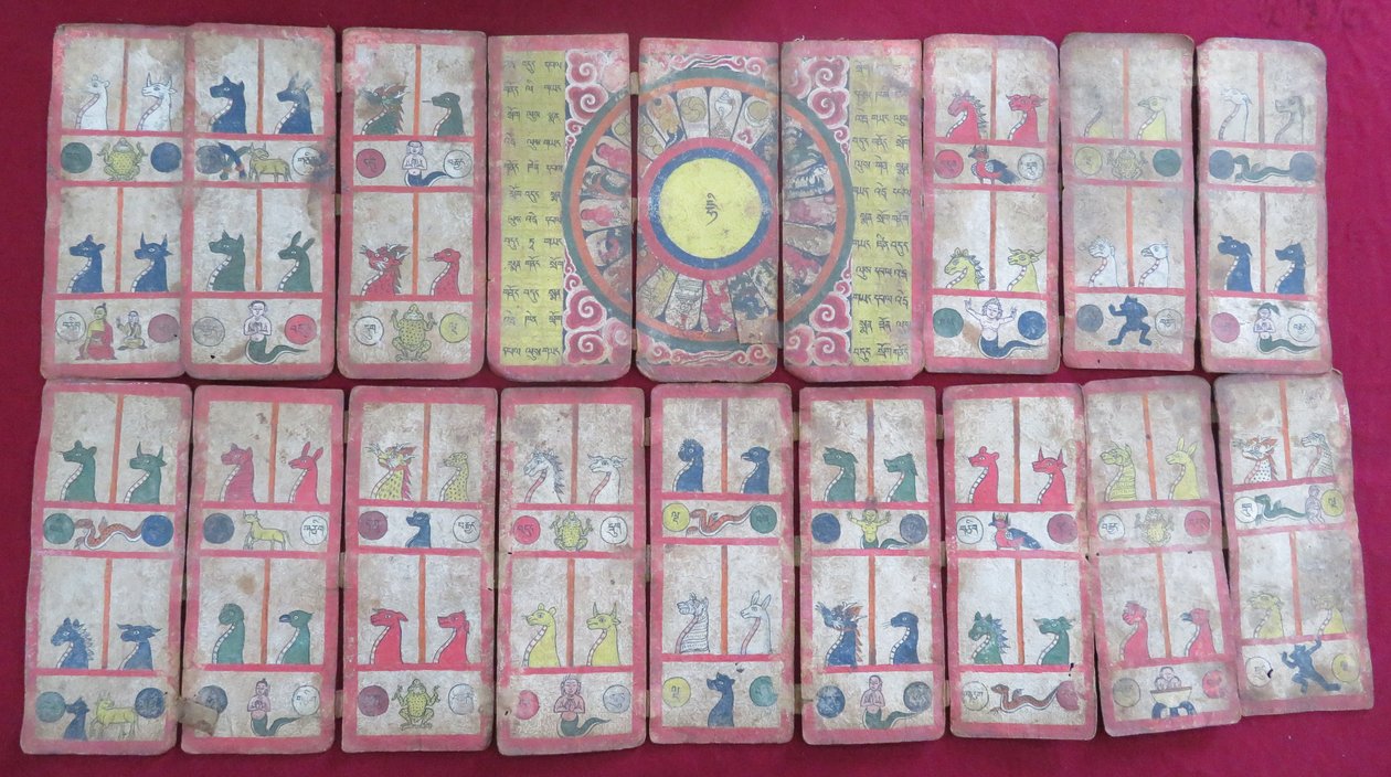 Ersu Astrological Text, with Zodiac Animals by Unbekannt Unbekannt