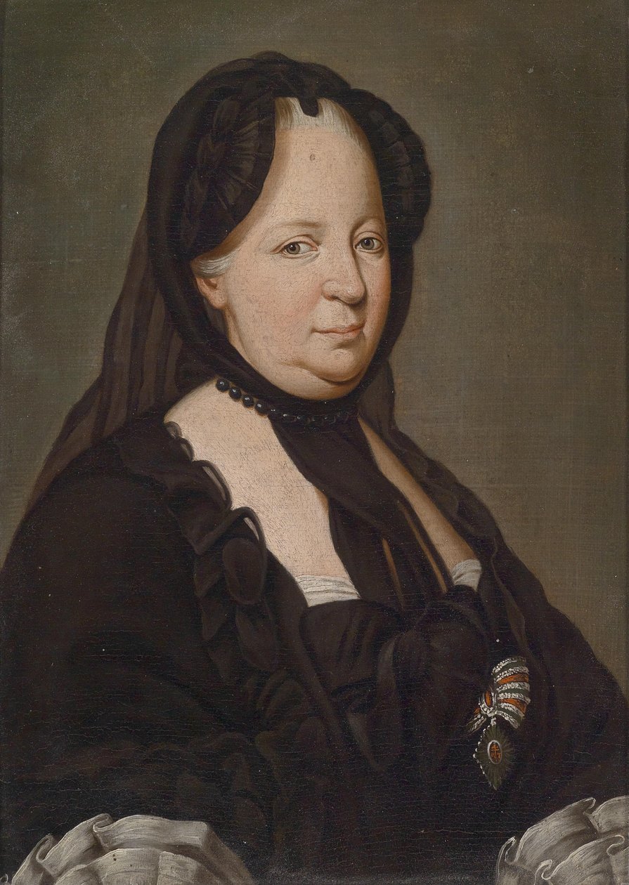 Empress Maria Theresa in Widow