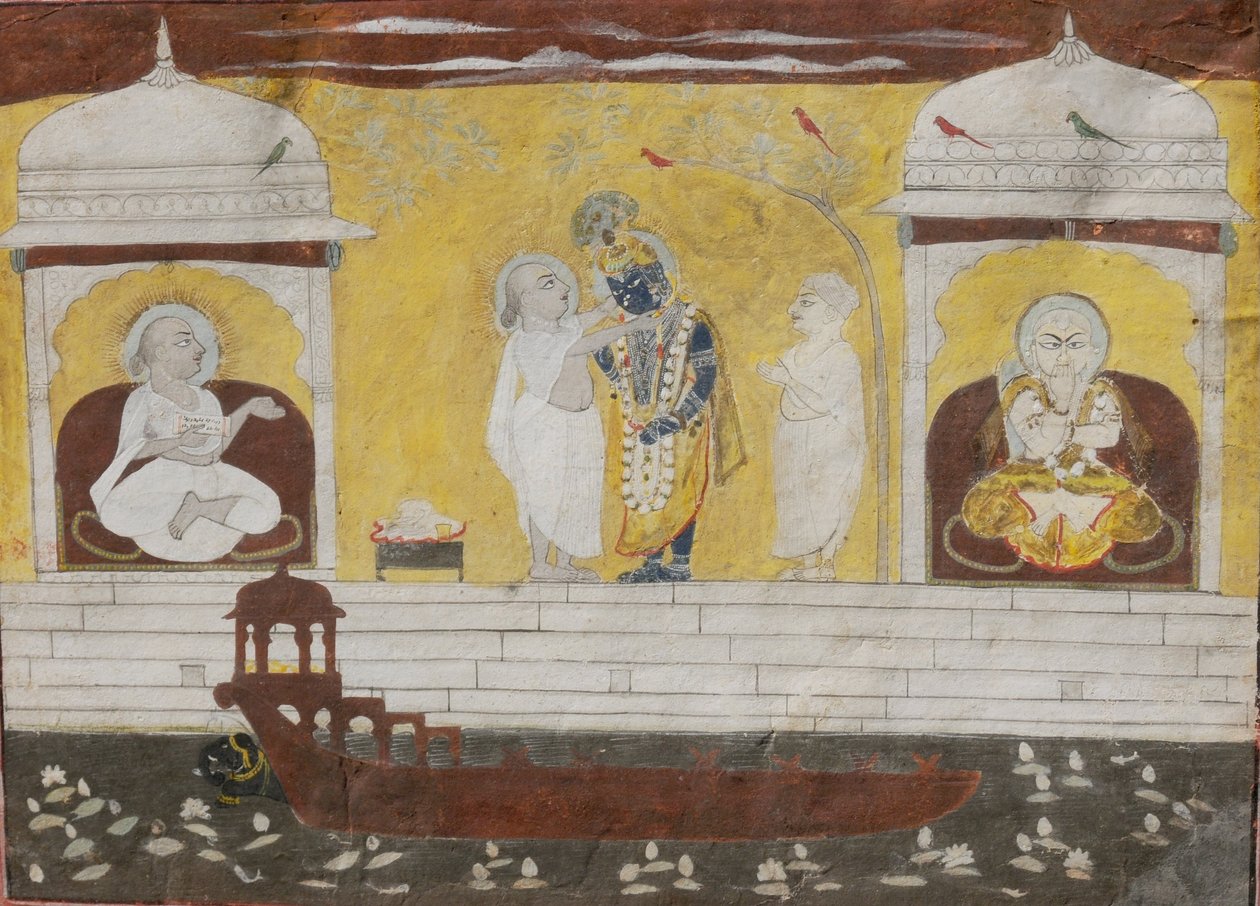 Krishna Worship by Unbekannt Unbekannt