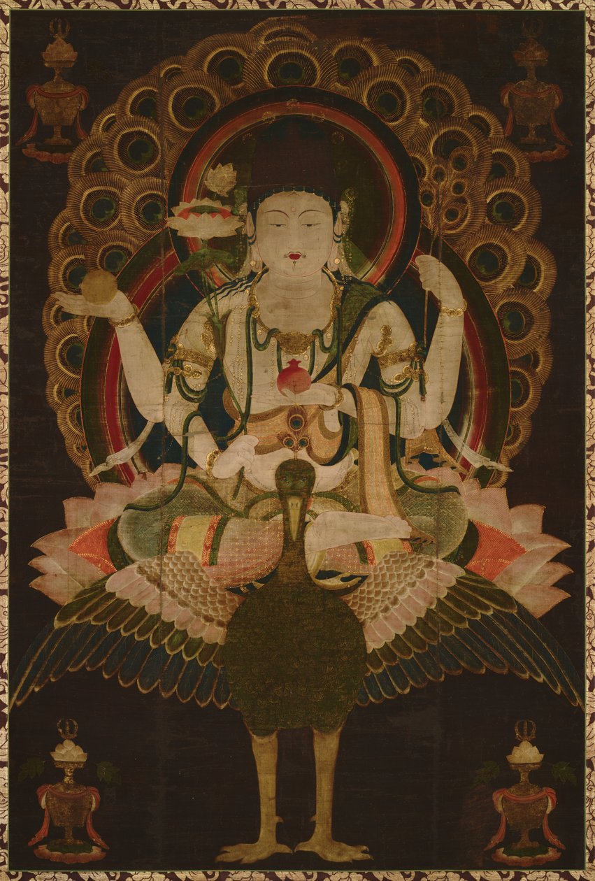 Kujaku Myoo (Mahamayuri) by Unbekannt Unbekannt