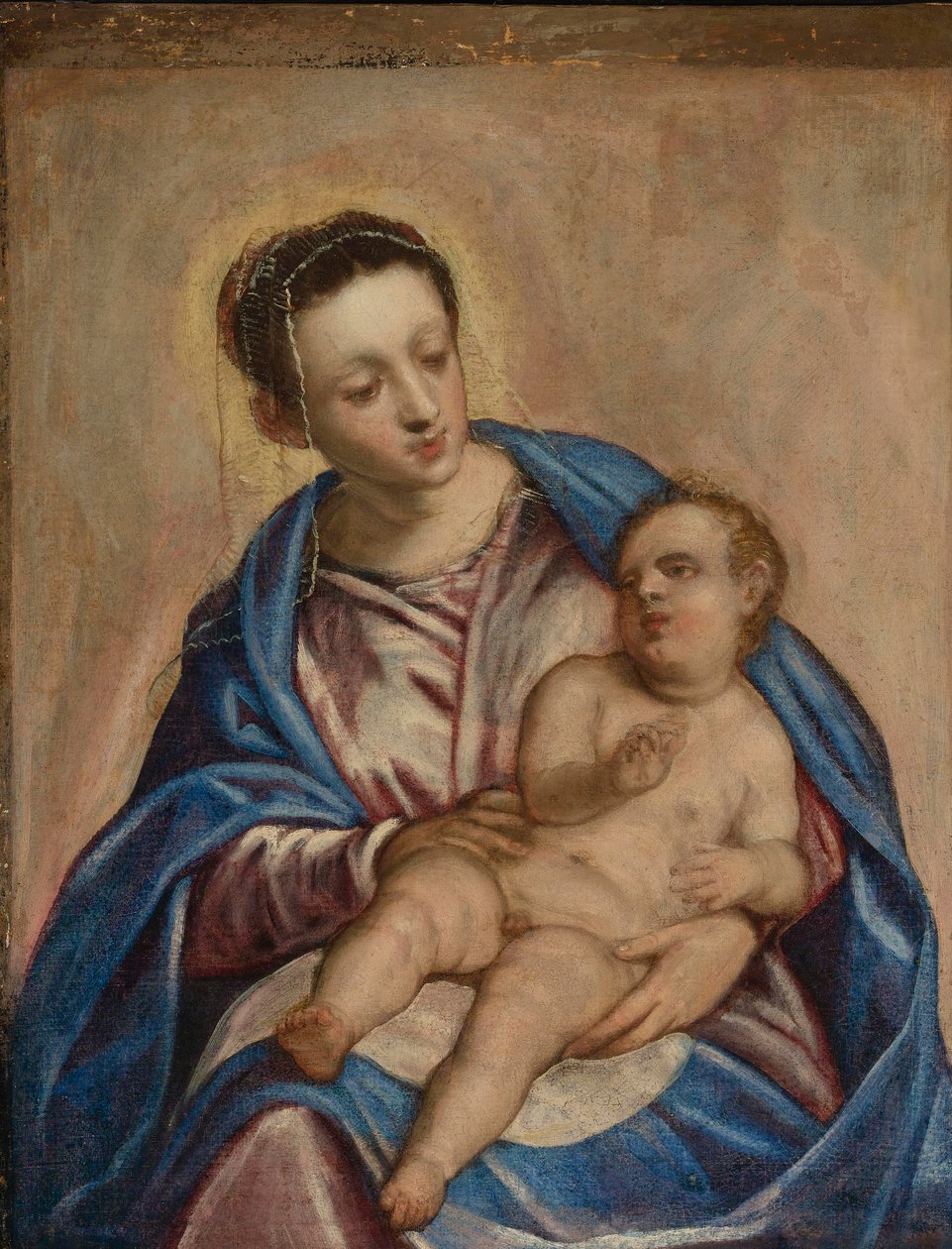 Madonna and Child by Unbekannt Unbekannt