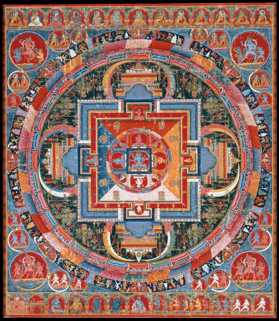 Mandala of Jnanadakini by Unbekannt Unbekannt