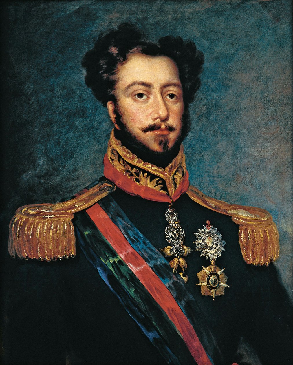 Portrait of Dom Pedro, Duke of Braganza after John Simpson 1834 by Unbekannt Unbekannt