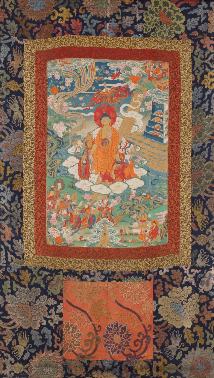Shakyamuni Descending from the Heaven of the 33 Gods by Unbekannt Unbekannt