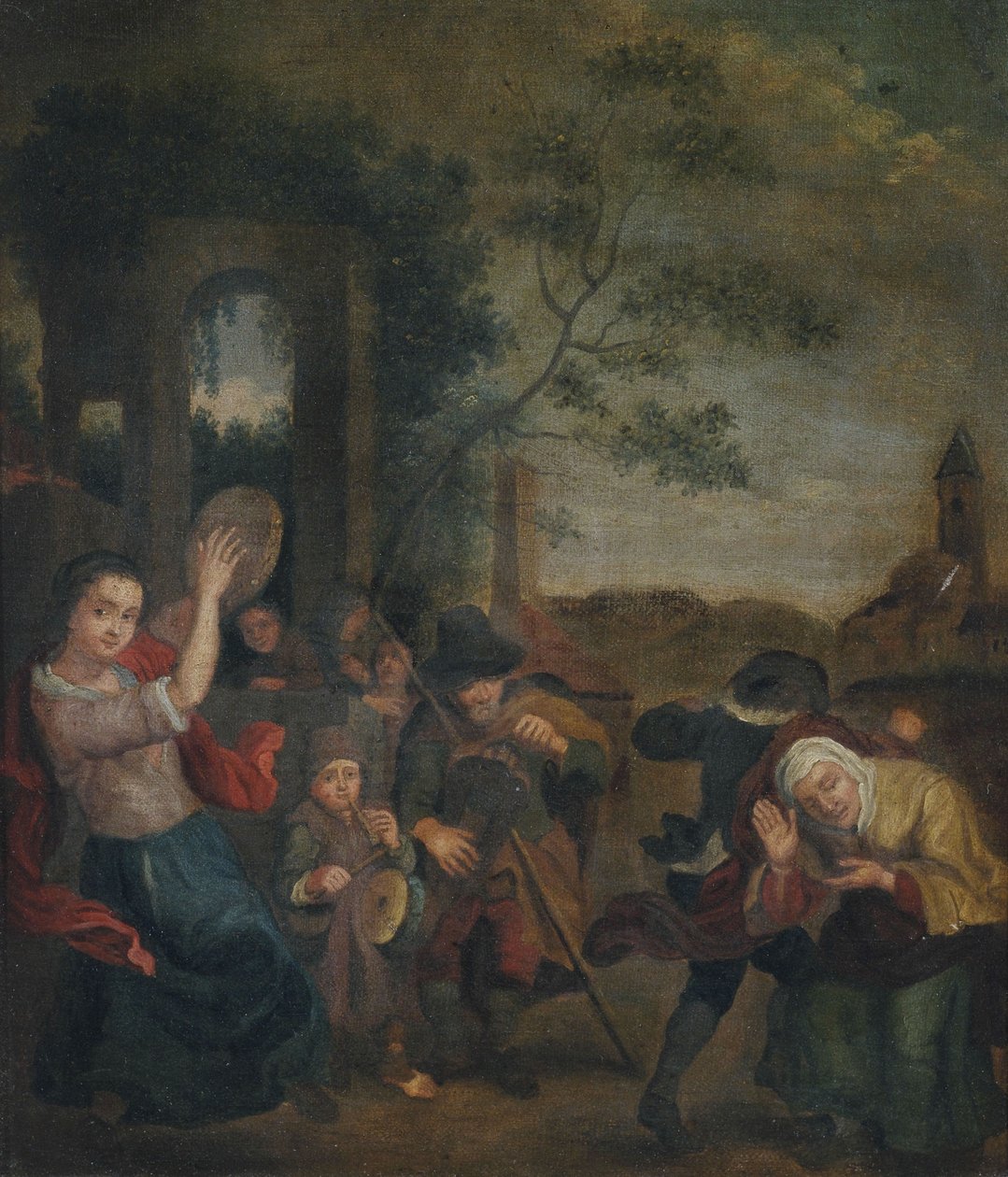 Dancing Peasants by Unbekannt Unbekannt
