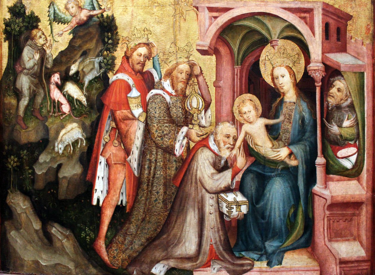 Adoration of the Magi by Unbekannt Unbekannt