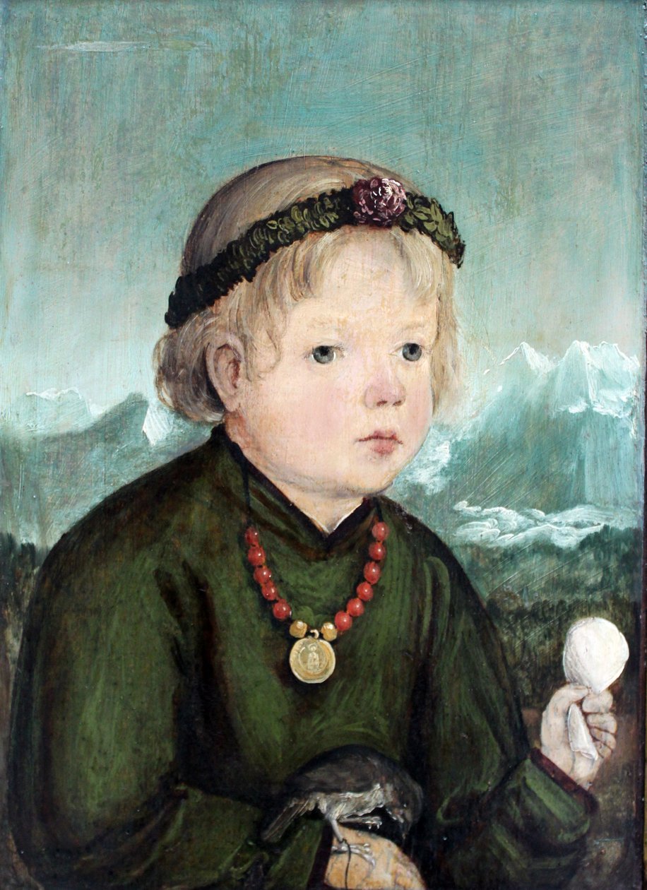 Portrait of a Thenn Child by Unbekannt Unbekannt