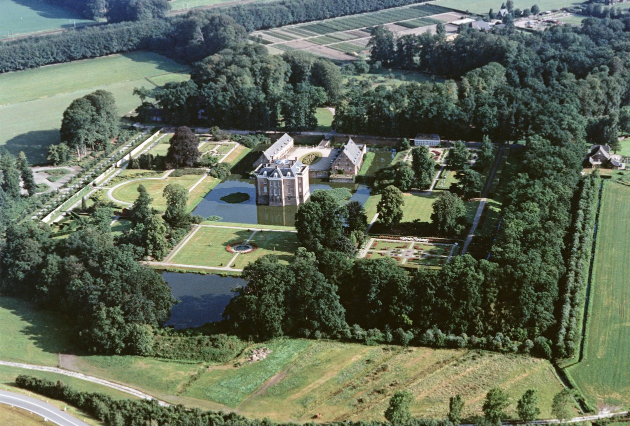 Aerial View of the Castle by Unbekannt Unbekannt