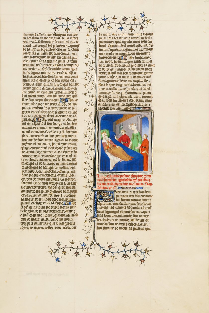 Agathocles Orders His Wife and Children to Flee to Egypt by Unbekannt Unbekannt