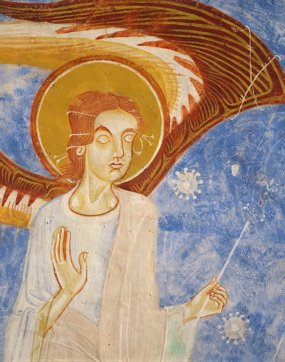 Angel on the West Wall by Unbekannt Unbekannt