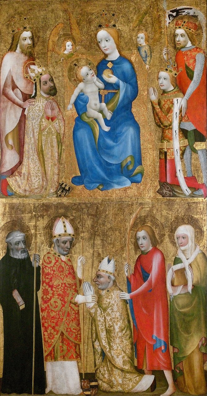 Votive Painting of Archbishop Jan Oko of Vlašim by Unbekannt Unbekannt