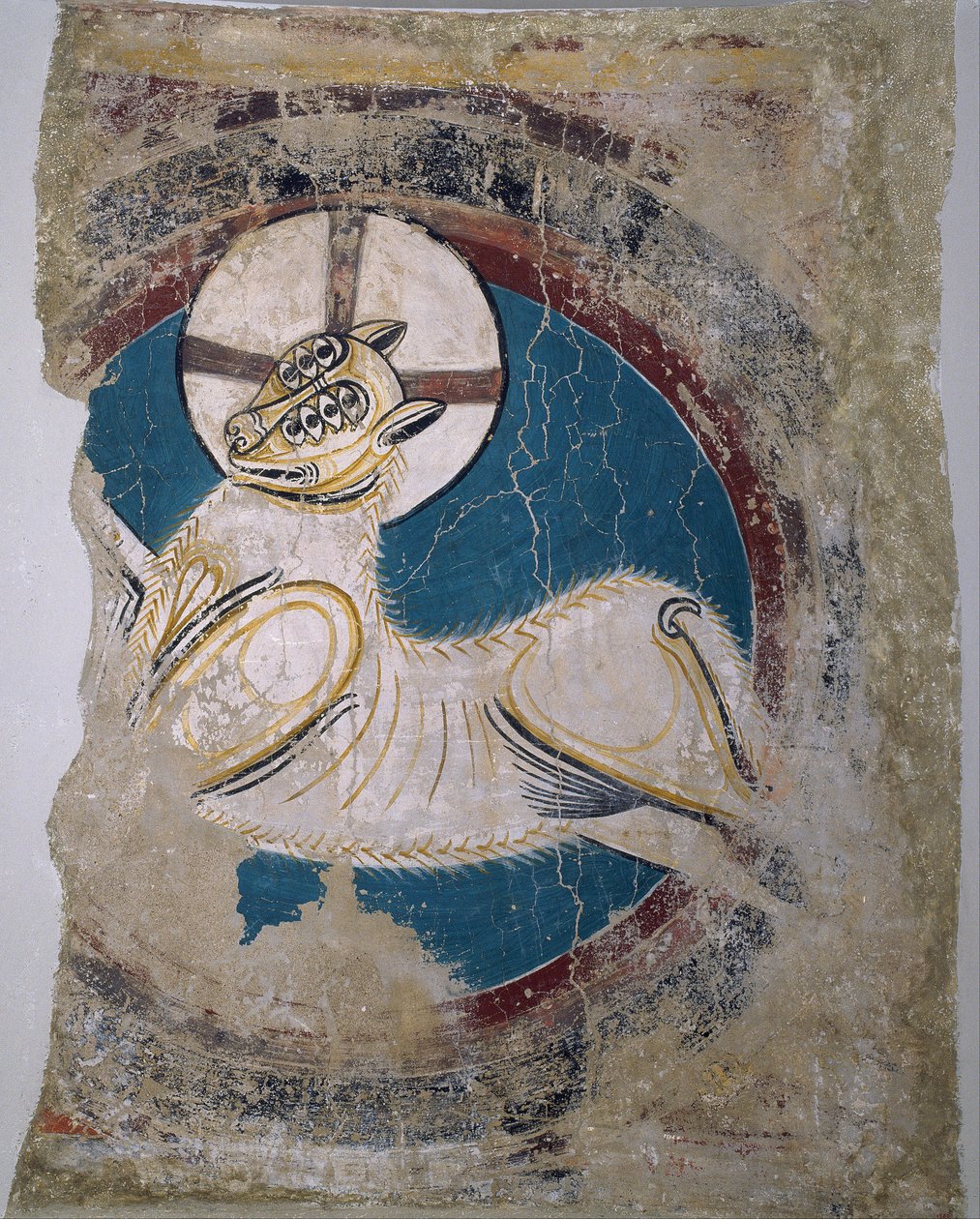 Apocalyptic Lamb from Sant Climent de Taüll by Unbekannt Unbekannt