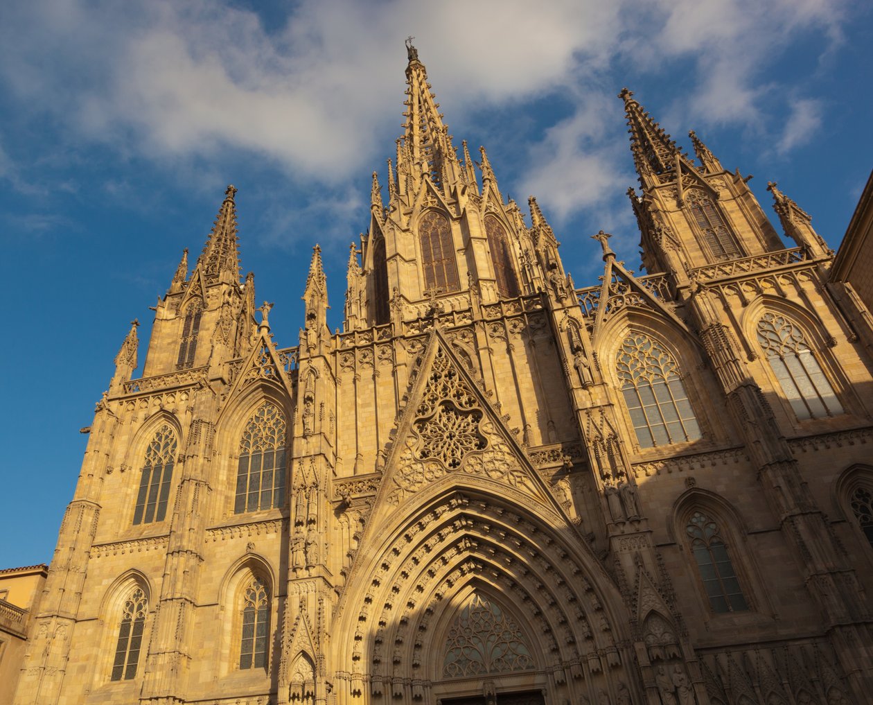 Barcelona, Spain. The Gothic cathedral. by Unbekannt Unbekannt