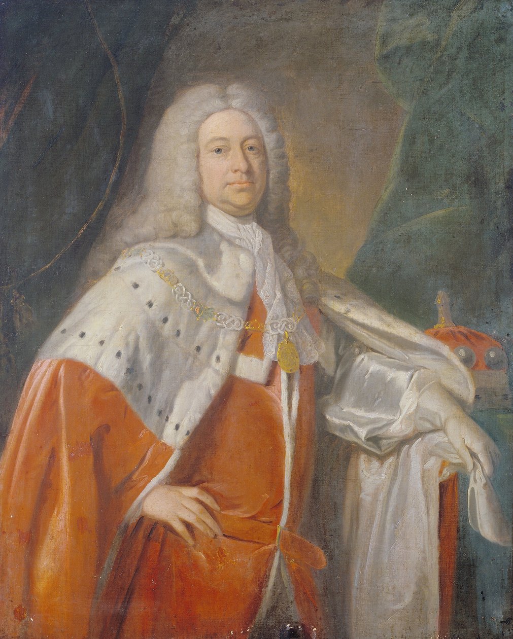 Portrait of a Baron by Unbekannt Unbekannt