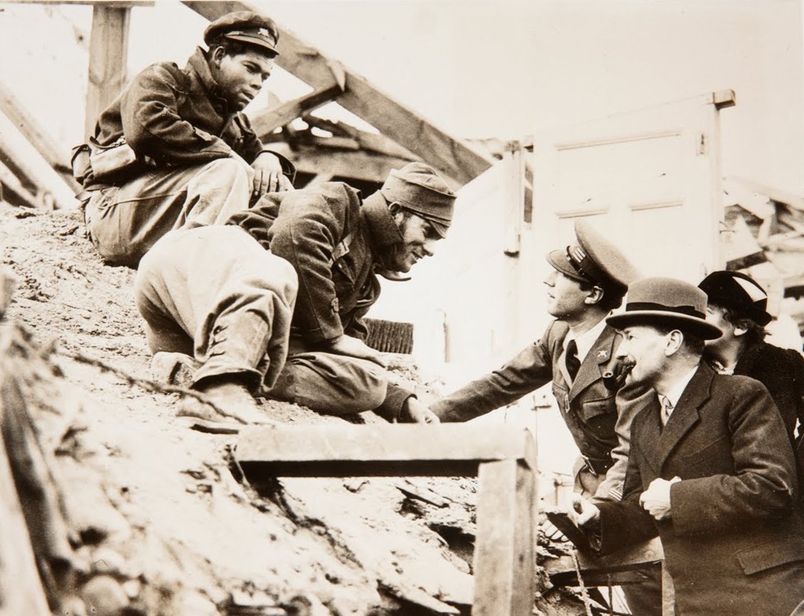 British Labor Leader, Madrid Front-Line Trenches, Madrid by Unbekannt Unbekannt