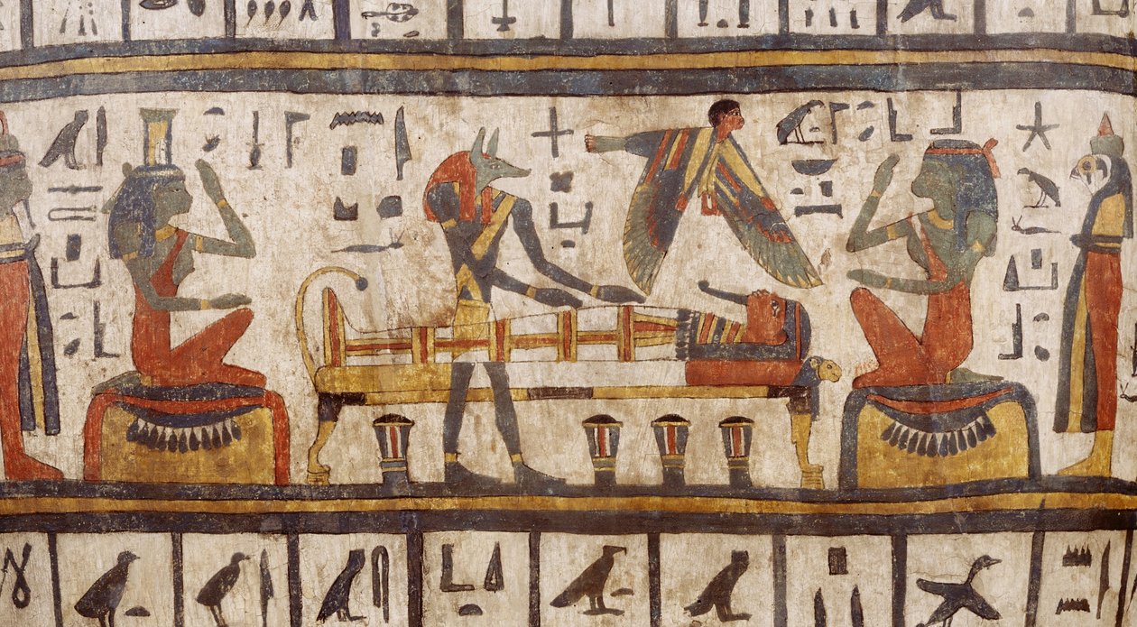 Outer Coffin of Petisis by Unbekannt Unbekannt