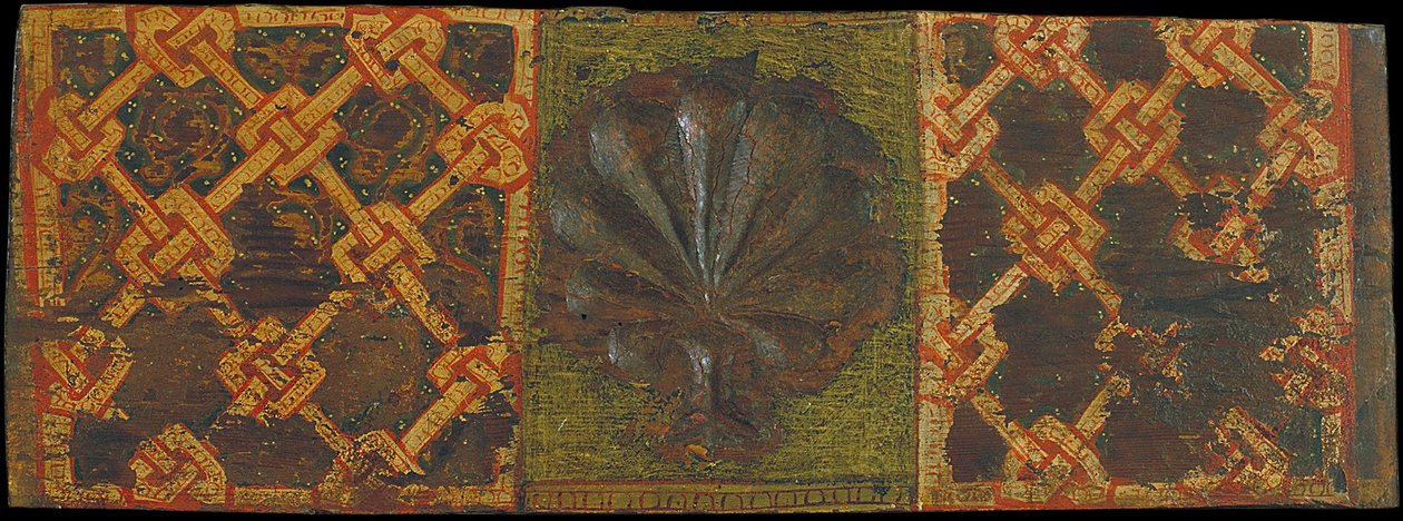 Ceiling Panel with Palm Leaf and Interlacing Motifs by Unbekannt Unbekannt