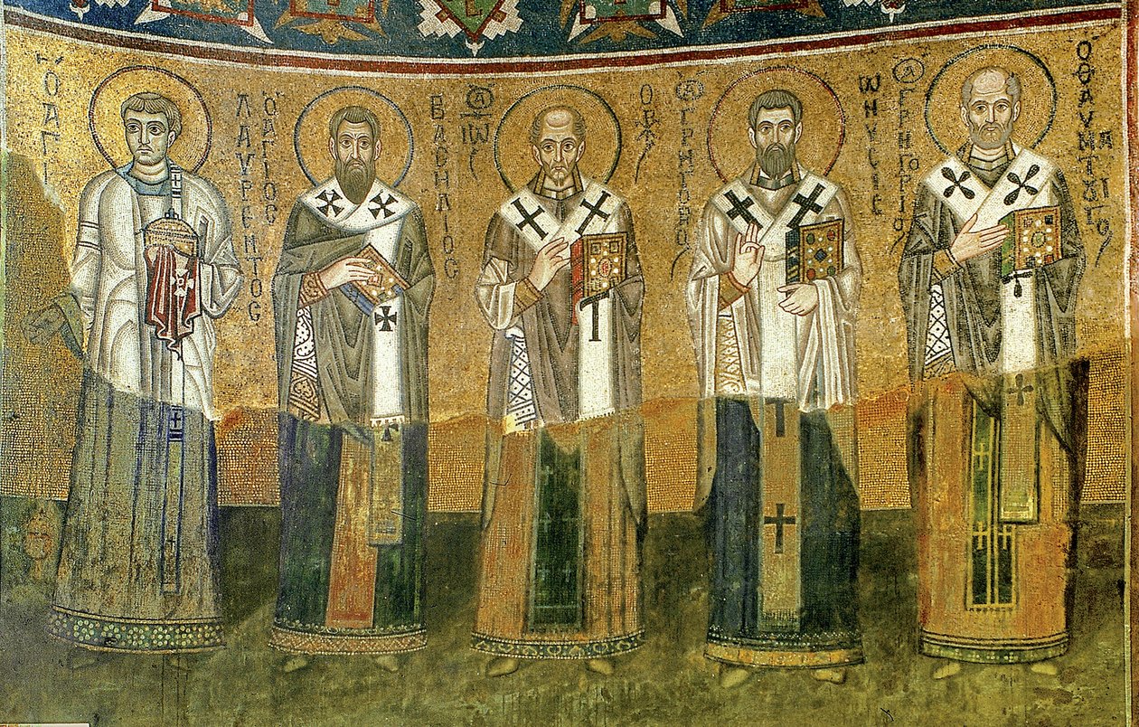 Church Fathers Order (left part) by Unbekannt Unbekannt
