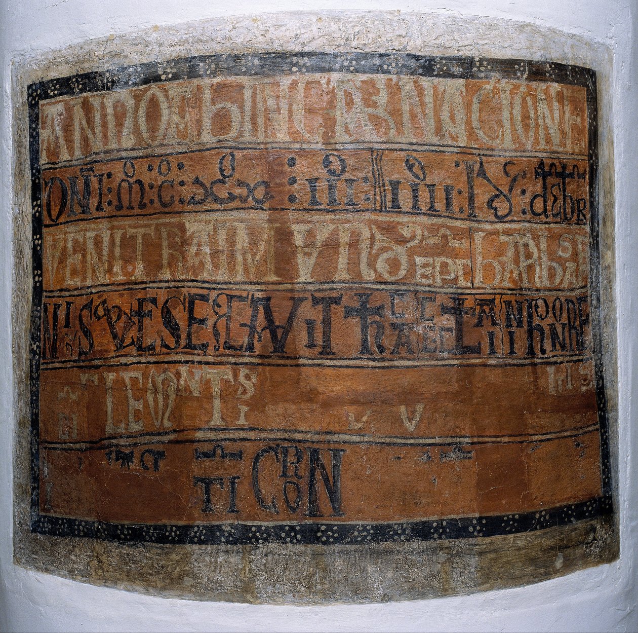 Consecration Inscription from Sant Climent de Taüll by Unbekannt Unbekannt