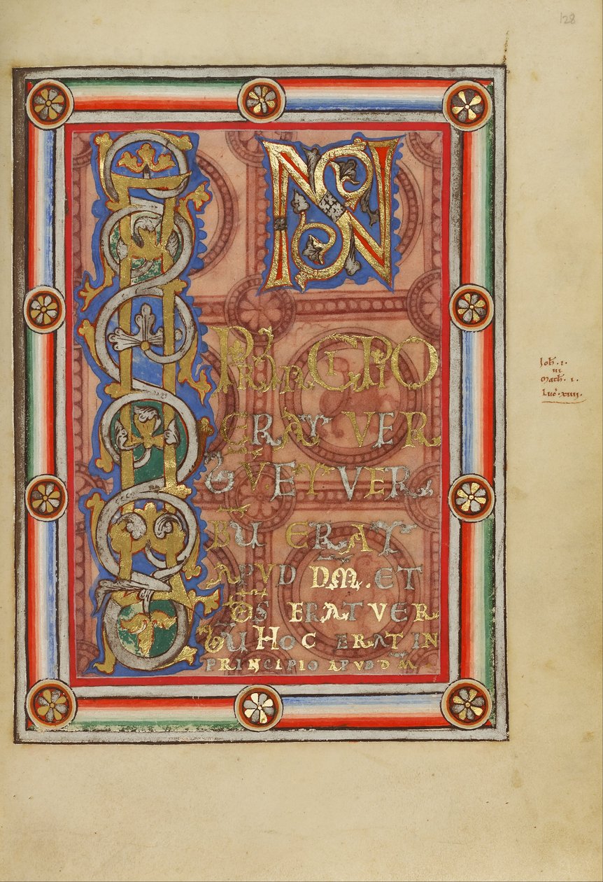 Decorated Incipit Page by Unbekannt Unbekannt