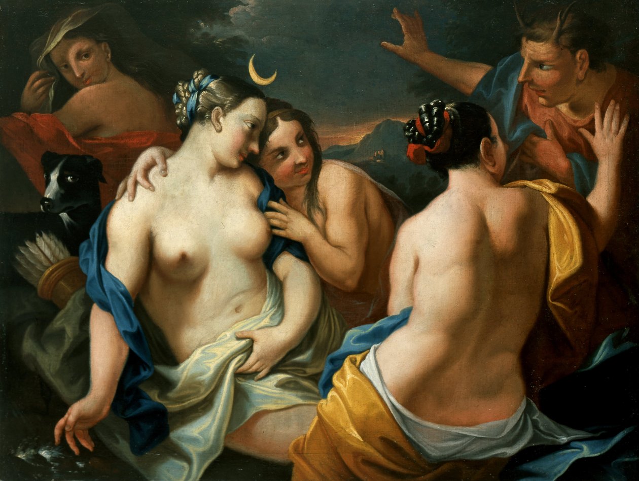 Diana and Actaeon by Unbekannt Unbekannt