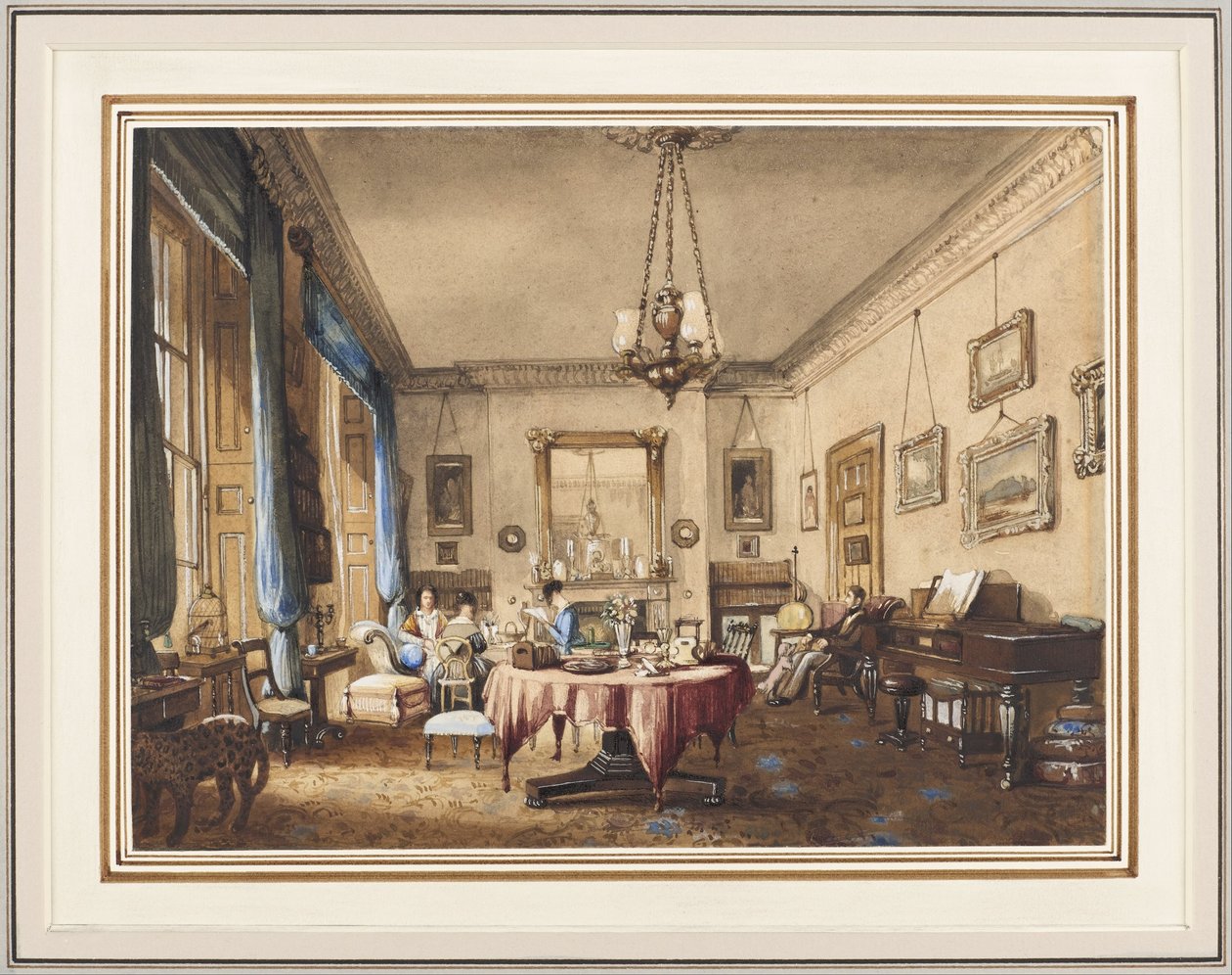 Drawing Room by Unbekannt Unbekannt