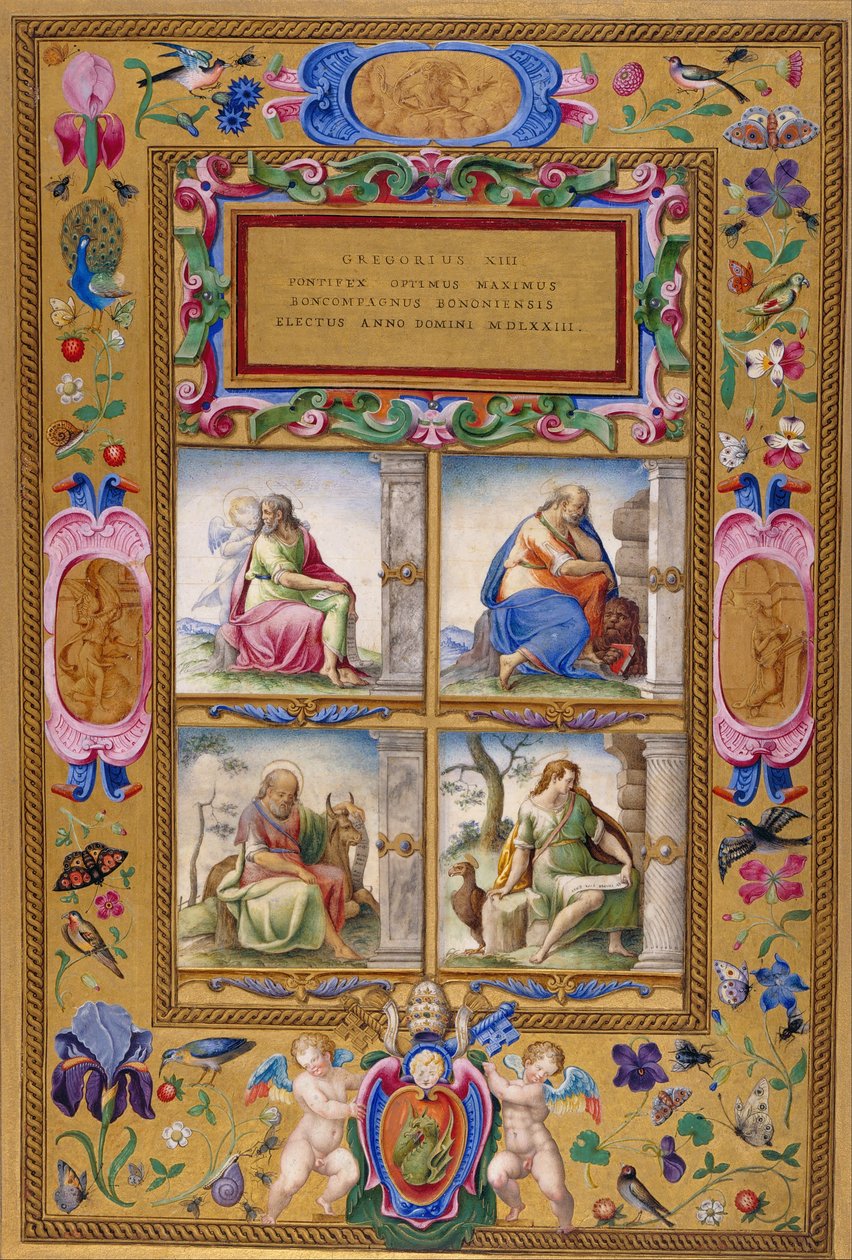Four Evangelists by Unbekannt Unbekannt