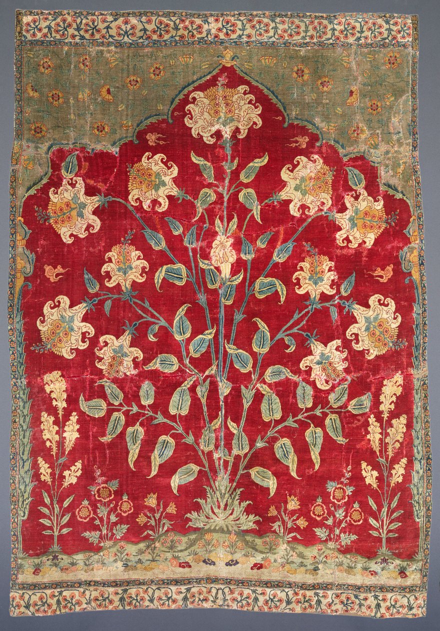 Fragment of a Saf Carpet by Unbekannt Unbekannt