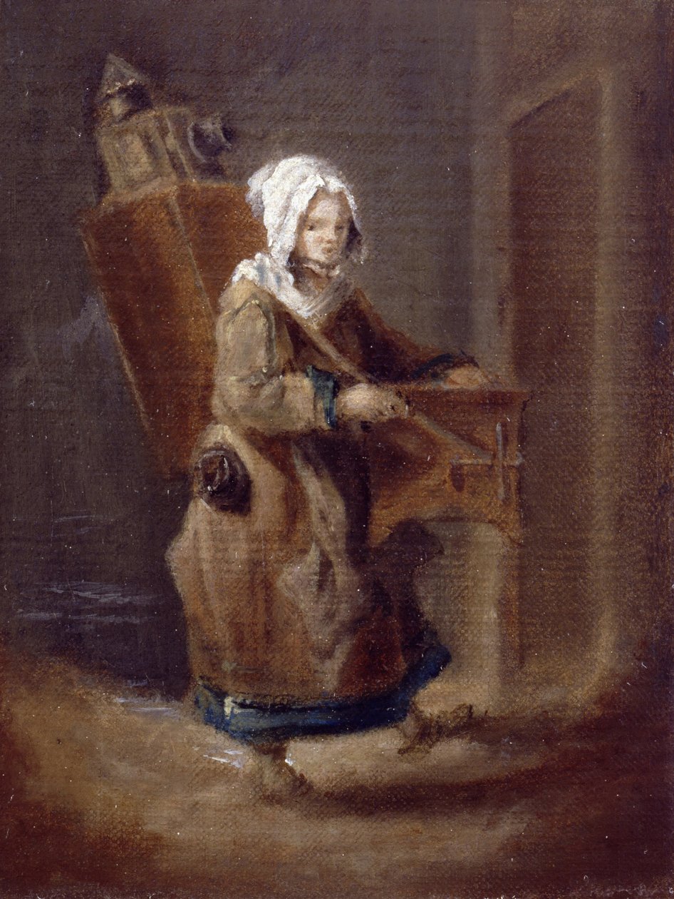Girl with a Magic Lantern by Unbekannt Unbekannt