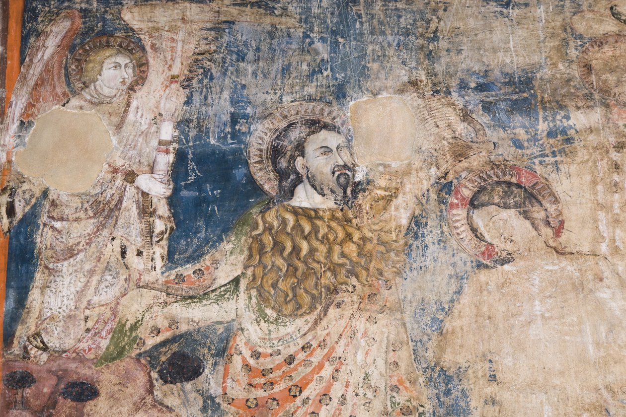 Fresco in the Cathedral (detail) by Unbekannt Unbekannt
