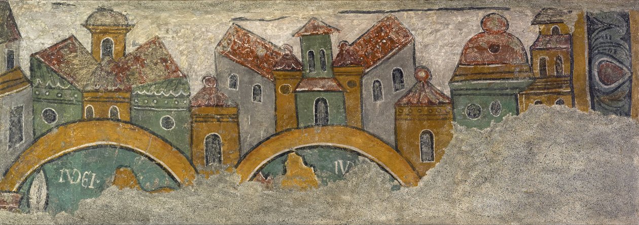 Frieze with the City of Jerusalem from Sant Esteve d