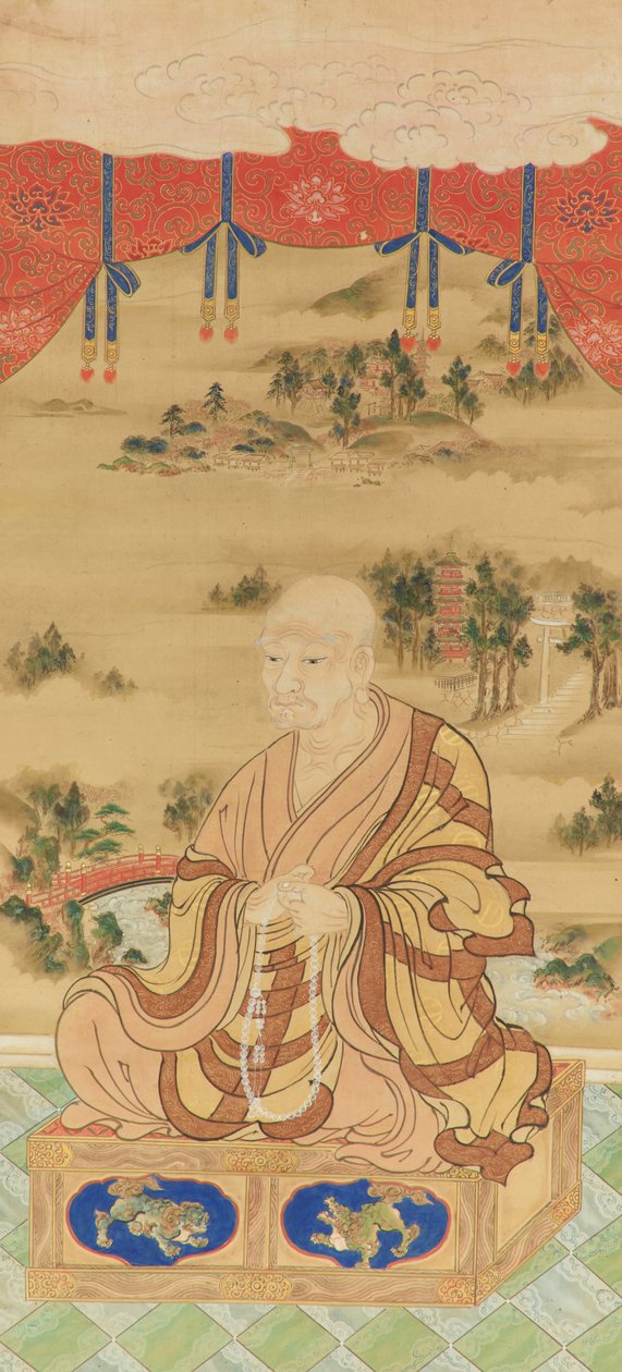 Image of Grand Master Jigen Daishi (Tenkai) by Unbekannt Unbekannt