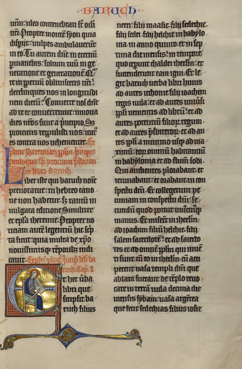 Initial E - Baruch by Unbekannt Unbekannt