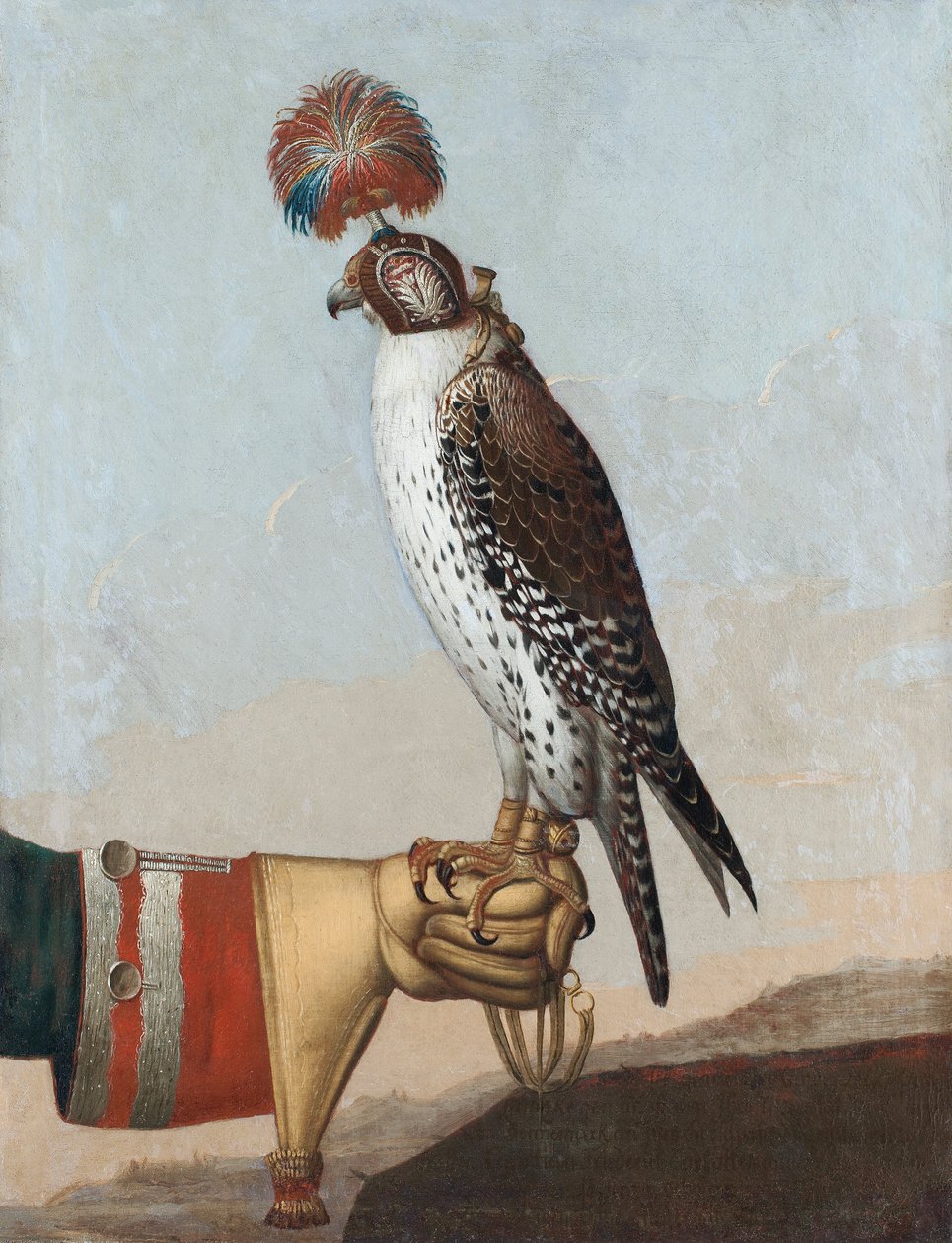 Icelandic Gyrfalcon by Unbekannt Unbekannt