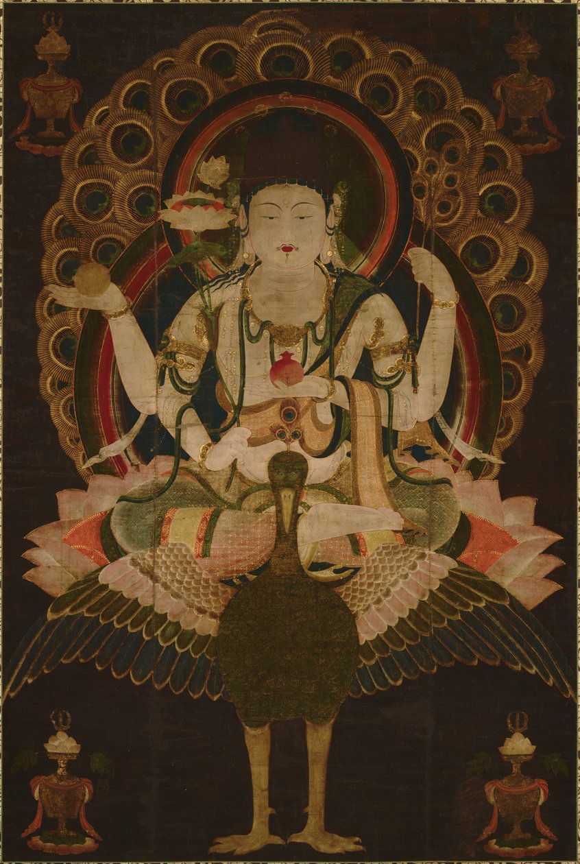 Kujaku Myoo (Mahamayuri) by Unbekannt Unbekannt