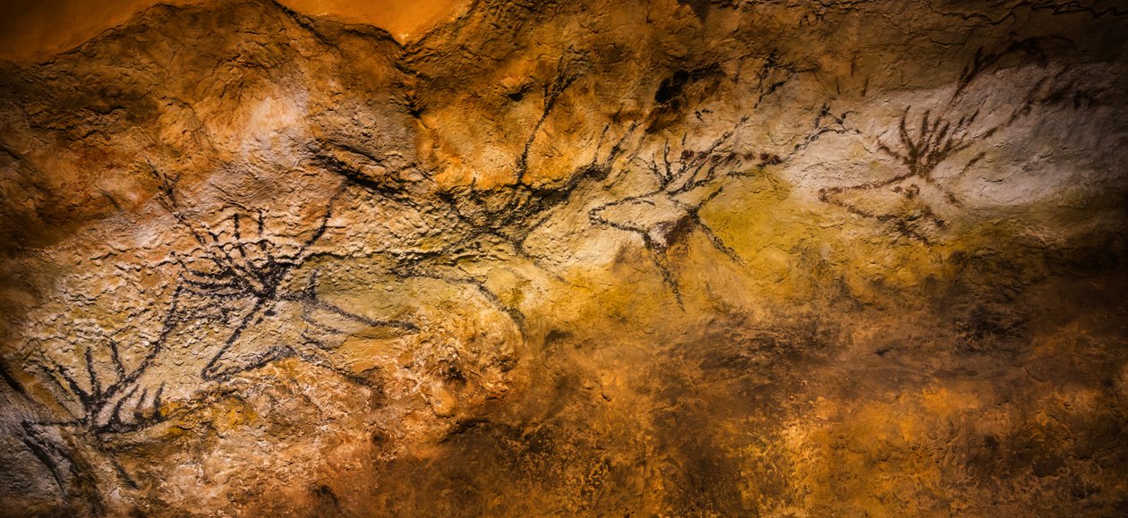 Lascaux Cave Painting, Bordeaux, France by Unbekannt Unbekannt