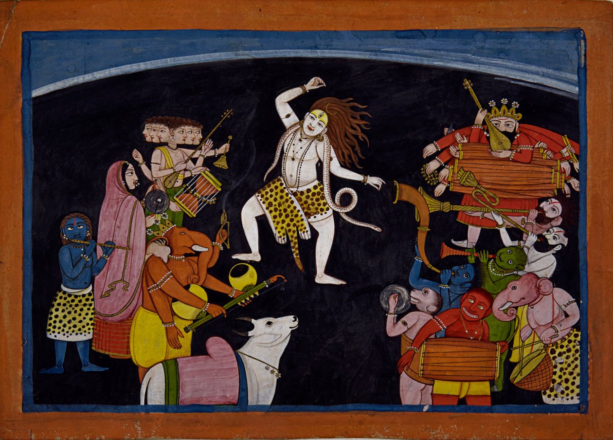 Lord Shiva Dancing by Unbekannt Unbekannt