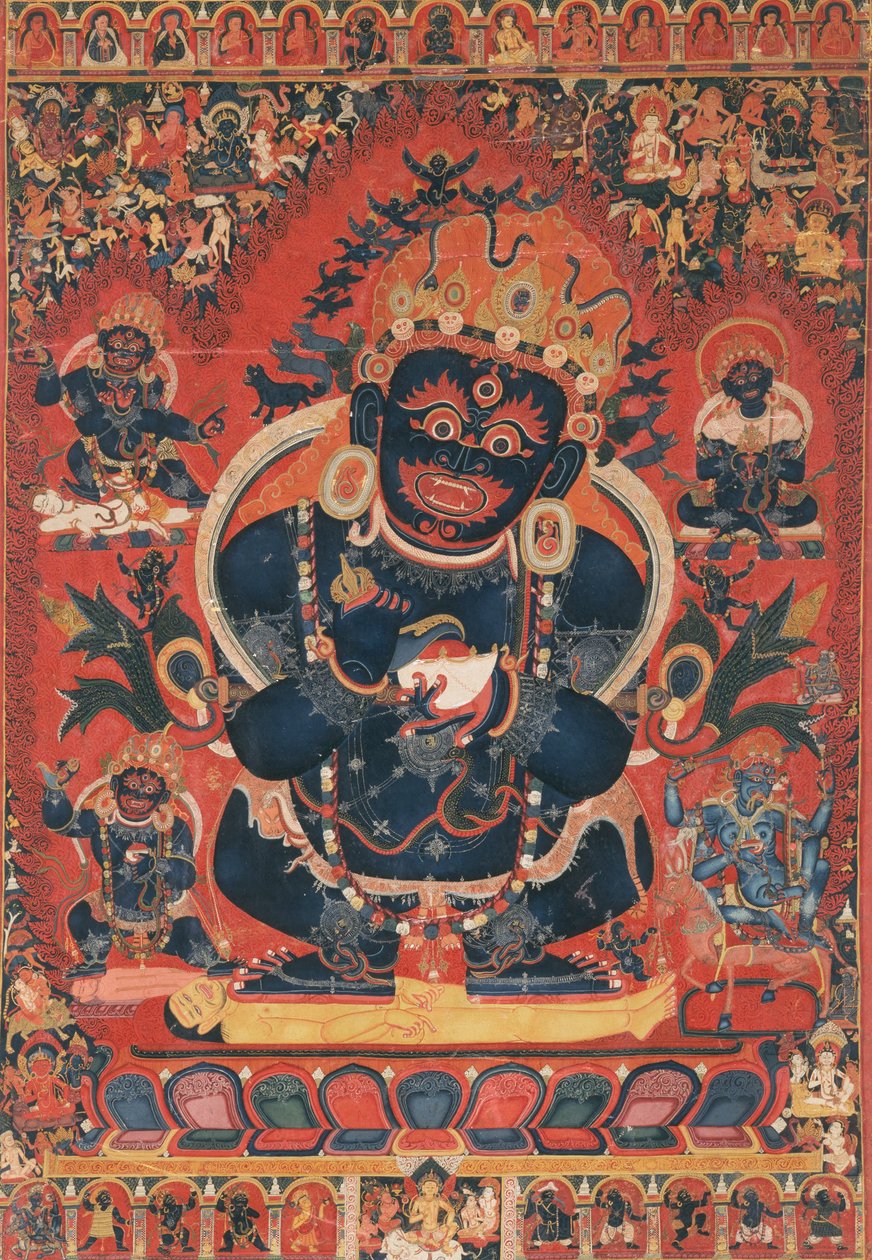 Mahakala, Protector of the Tent by Unbekannt Unbekannt
