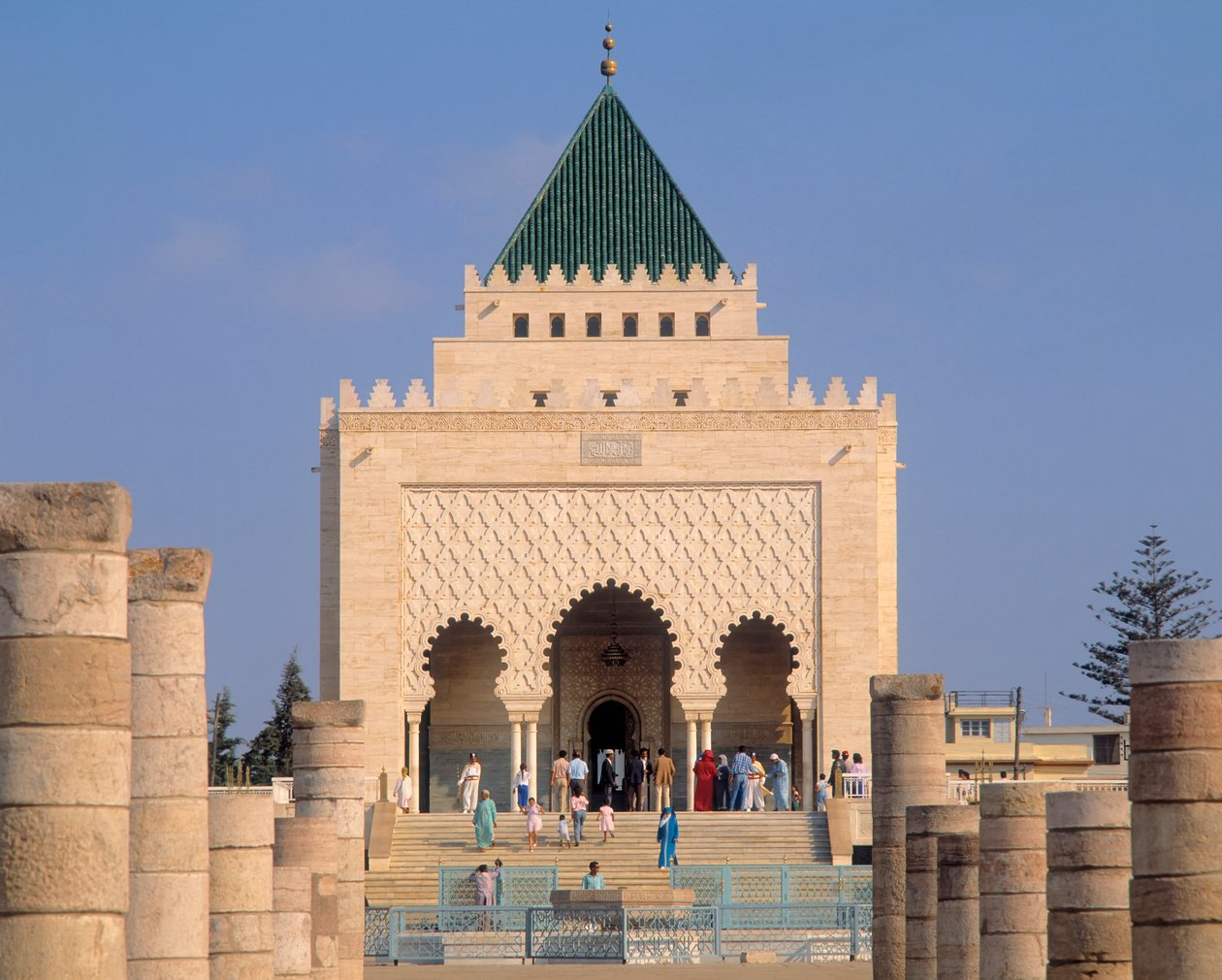 Mausoleum of King Mohamed V by Unbekannt Unbekannt