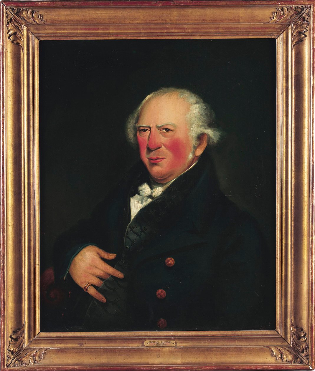 Michael Samuel Emanuel by Unbekannt Unbekannt