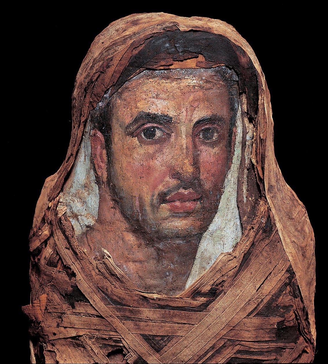 Mummy Portrait of a Man by Unbekannt Unbekannt