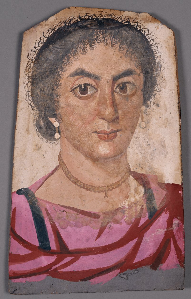 Mummy Portrait of a Woman by Unbekannt Unbekannt