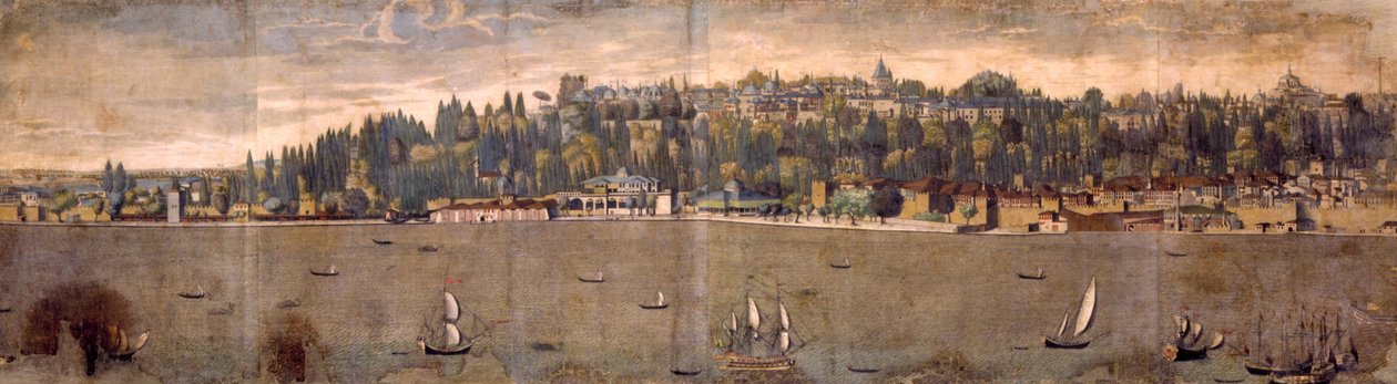 Panorama of Constantinople by Unbekannt Unbekannt