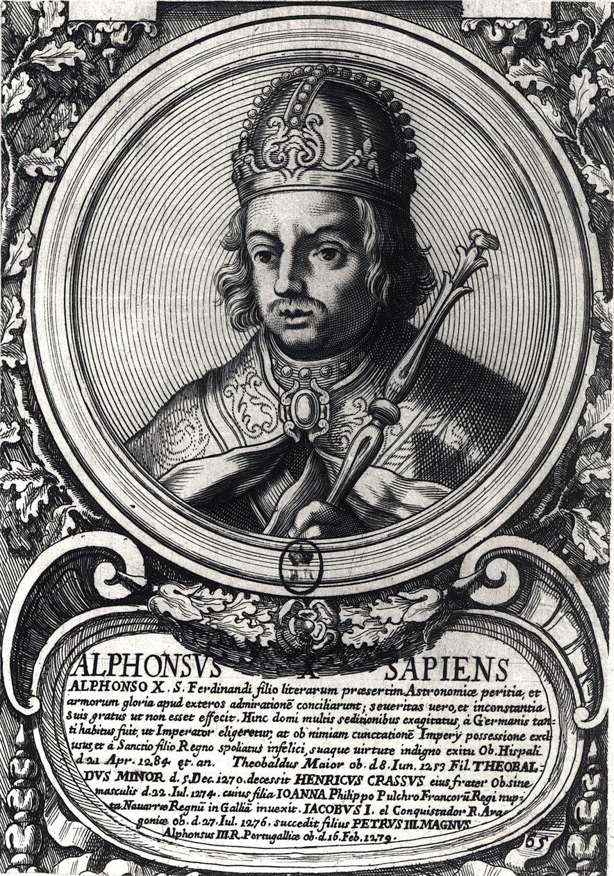 Portrait of Alfonso X 