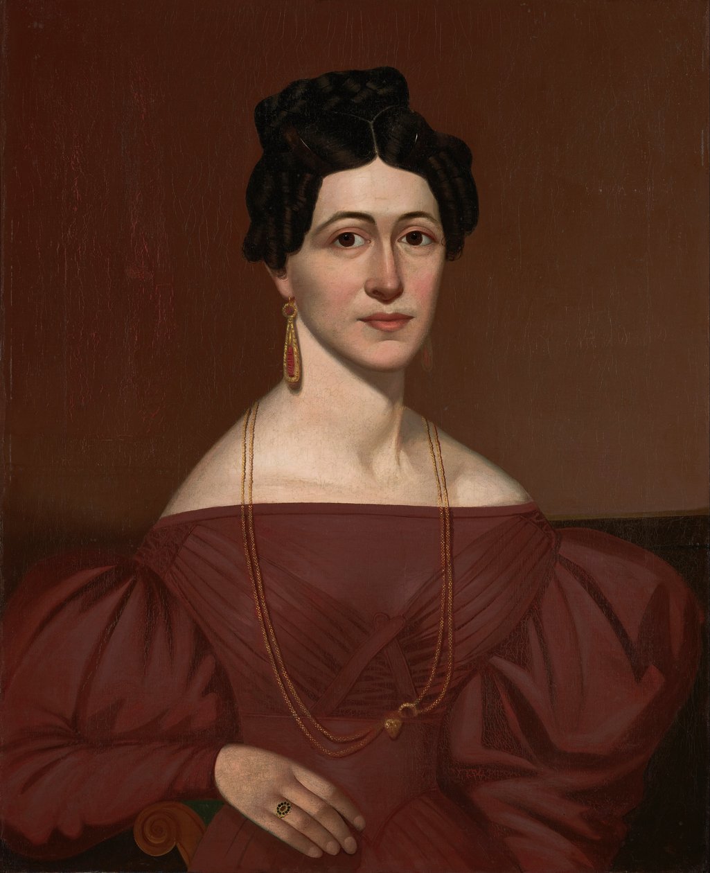 Portrait of Eliza C. Ayres by Unbekannt Unbekannt