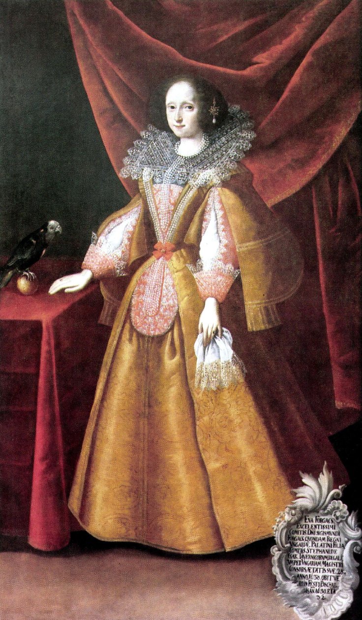 Portrait of Eva Forgach by Unbekannt Unbekannt