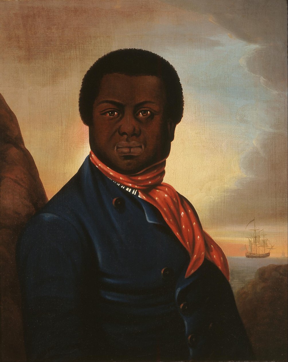 Portrait of a Black Sailor (Paul Cuffe) by Unbekannt Unbekannt