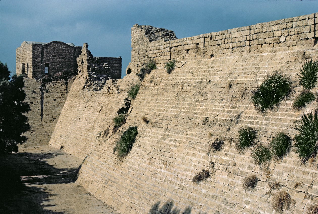 Remains of the fortress walls, built c.37-31 BC by Unbekannt Unbekannt